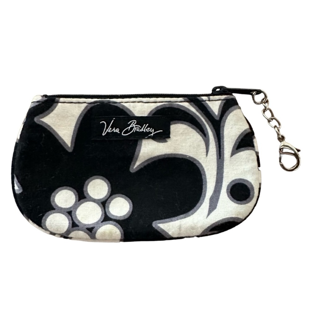 Vera Bradley ID Holder Coin Purse Retired Night and Day Pattern